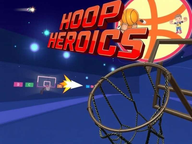 Hoop Heroics Game Screenshot